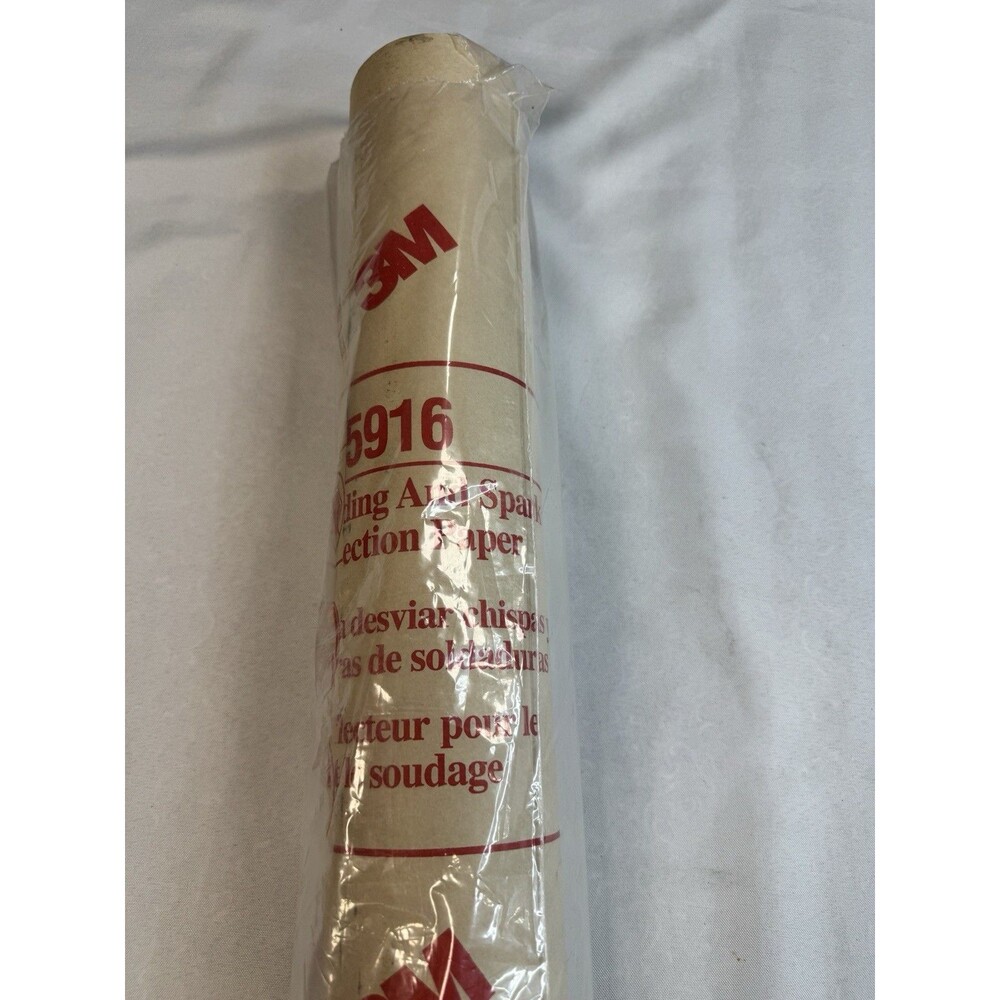 3M 05916 Welding Spark Deflector Paper 24" x 150' Roll Auto Body Glass Masking